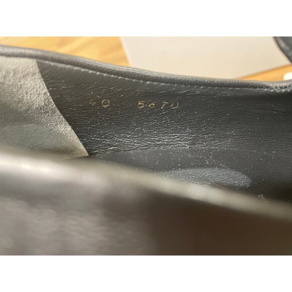 Clergerie Paris Devin Loafers Black Leather Agneau Noir Size 9.5 US 40 EU NIB - Picture 11 of 14